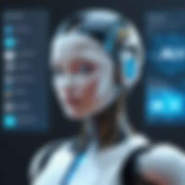 AI's Transformative Role in Society Conceptual artwork showing AI's evolving societal role