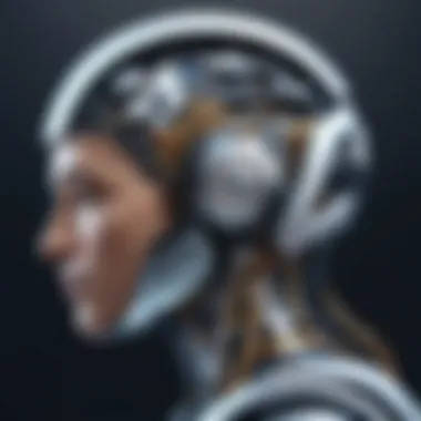 Mechanics Behind AI Language Development Visual depiction of AI language formation mechanics