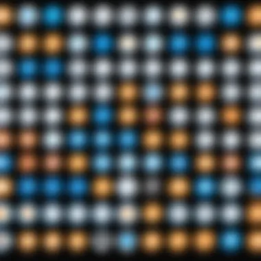 Overview of Popular NFT Tokens An overview of popular NFT tokens showcasing their unique designs