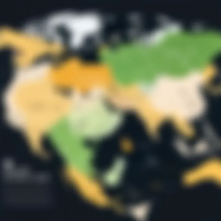 Map showcasing geographic salary disparities for programmers