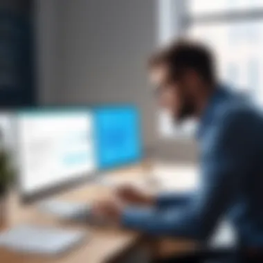 Analyzing Feedback from References A thoughtful hiring manager reviewing candidate feedback