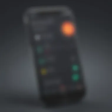 Innovative Call Notification System for Spam Risk Calls Smartphone with spam risk call alert icon