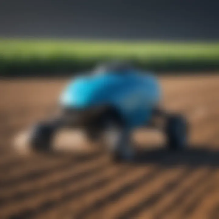 Robotic Sprayer in Agricultural Field