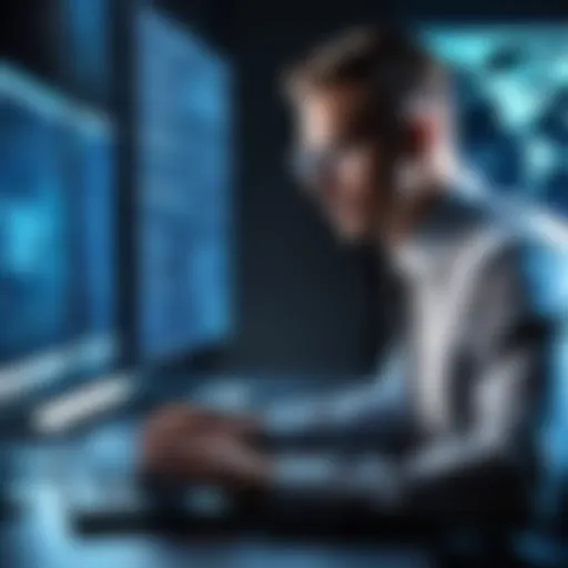 Business Information Security Officer overseeing data protection strategies