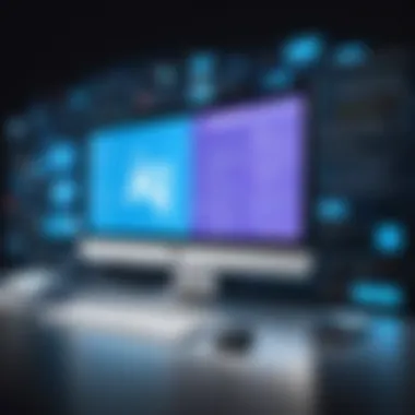 Diverse Applications of jQuery An illustration depicting various applications of jQuery in web development