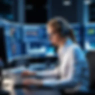 Dynamic Work Environment of a Service Desk Analyst Engaging workspace of a Service Desk Analyst