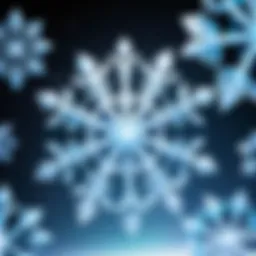 Snowflake cloud architecture visualization