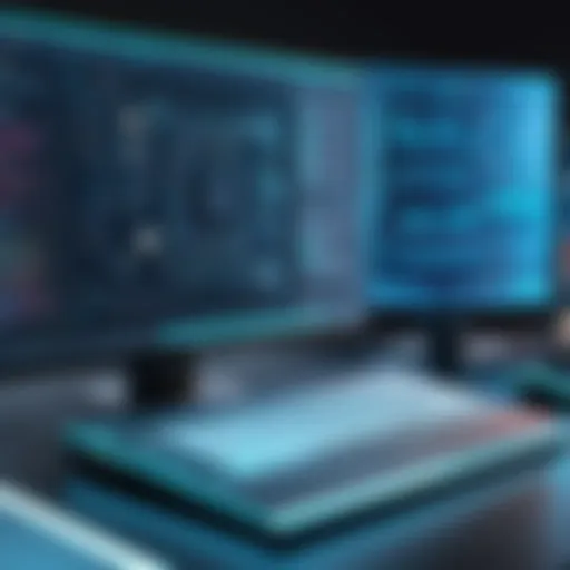 Visual representation of computer science concepts