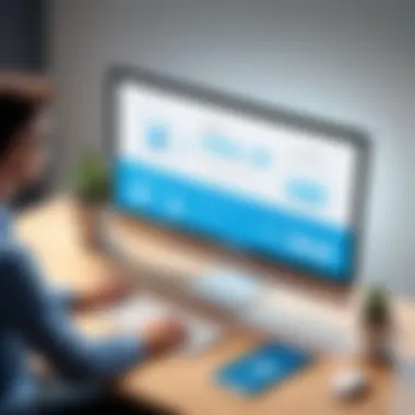 Skill Development Through Online Learning A visual representation of skill development through online learning platforms