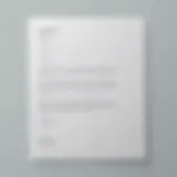 Elegant Resignation Letter Template
