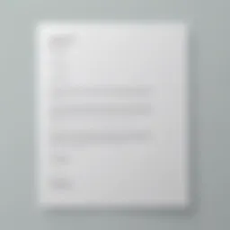 Elegant Resignation Letter Template