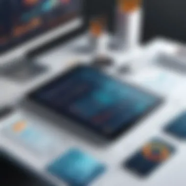 Innovative Tools for Data Analytics A futuristic representation of data analytics tools
