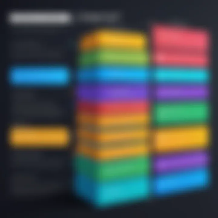 Full-Stack Development Frameworks Illustration