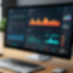 User interface of Eden Financial Software showcasing analytics dashboard