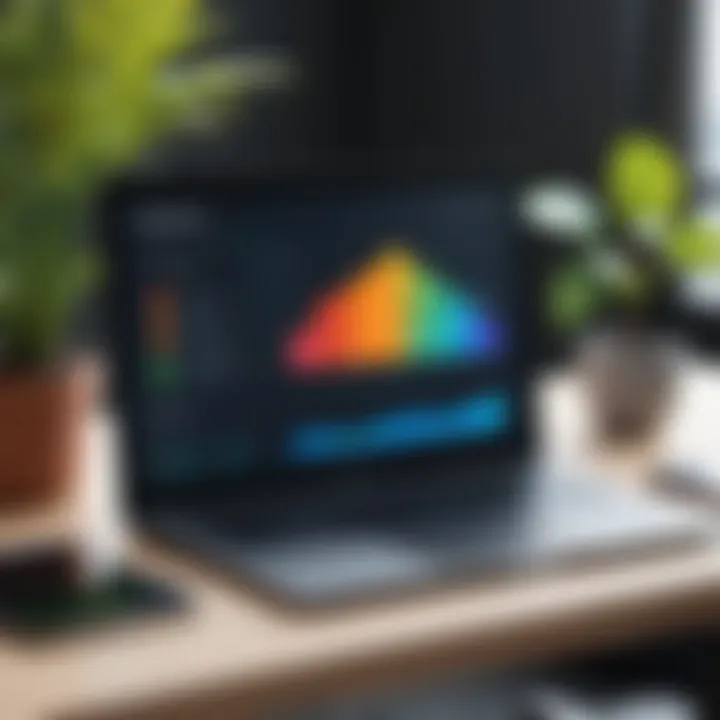 Graph depicting user satisfaction and experience with Eden Financial Software