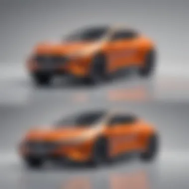 Avant-Garde Vehicle Styling Cutting-Edge Electric Car Design