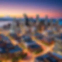 Downtown Seattle skyline showcasing technology hubs