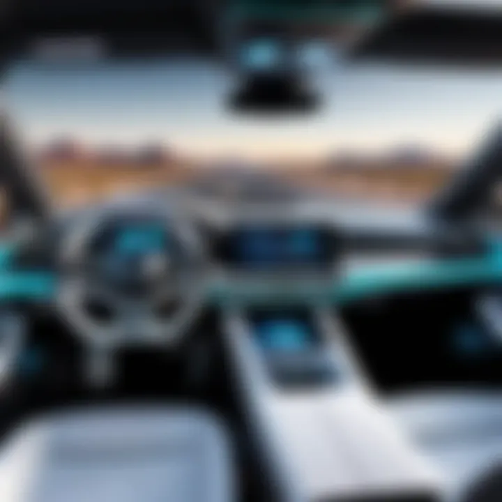 Sleek automotive interface prototypes