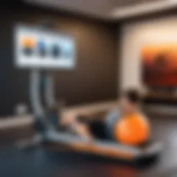 Dynamic setup of Blazepod system in an athletic training environment