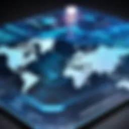 Cybersecurity landscape overview illustrating various firms.