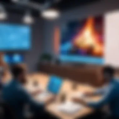 Innovative Ideas in Gaming Marketing Creative brainstorming session with gaming industry professionals.