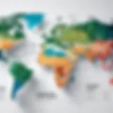 Geographical salary trends for IT analysts