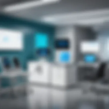 Advanced Technology in Baltimore Healthcare A modern healthcare facility showcasing advanced technology
