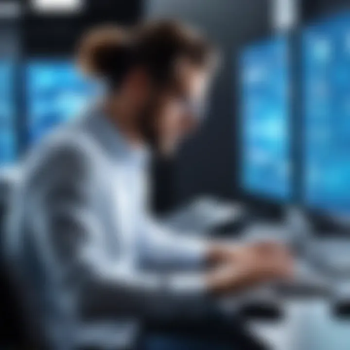 A professional engaged in coding and automation tasks
