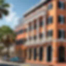 Historic architecture in Charleston SC