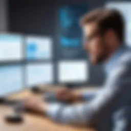 Quality assurance analyst reviewing software specifications