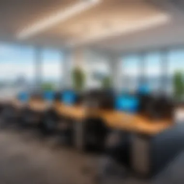 Office Interior of a Leading Tech Company in Seattle Office interior of a leading tech company in Seattle