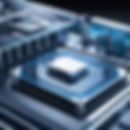 Cutting-edge semiconductor manufacturing facility showcasing advanced machinery