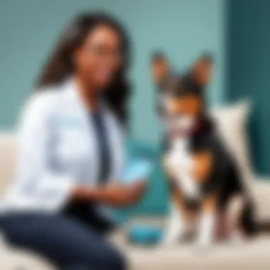Tailored Care for Atlanta's Beloved Canines Atlanta dog walker offering personalized care and attention to a furry client