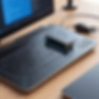 Innovative assistive technology device in use