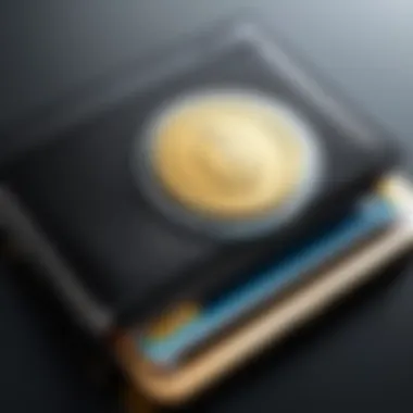 Security Features in Coin-Based Wallets Security features of a digital wallet illustrated conceptually