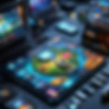 The Future of Free-to-Play Gaming A futuristic depiction of the evolution and future of free-to-play gaming