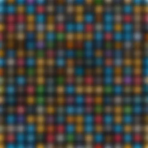 A vibrant graphic showcasing various free-to-play mobile game icons