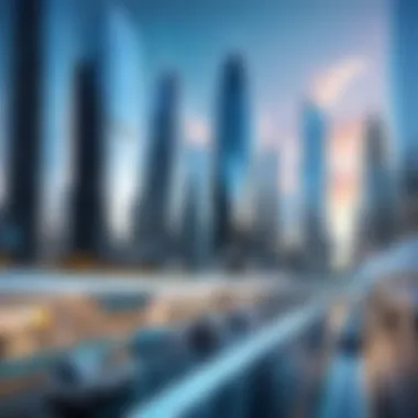 Envisioning the Future of Technology Futuristic cityscape representing technology's impact