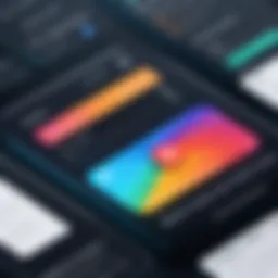 Visual representation of UI design principles