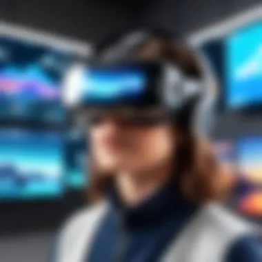 Virtual Reality: Transforming Learning Experiences An immersive virtual reality environment in an educational setting.