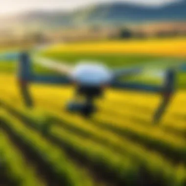 Drone Technology: Revolutionizing Field Monitoring Drone monitoring fields for optimal growth