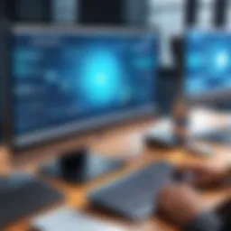 Innovative Software Development Concept