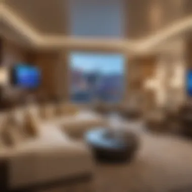 Luxurious MGM Vegas Suite with Panoramic View