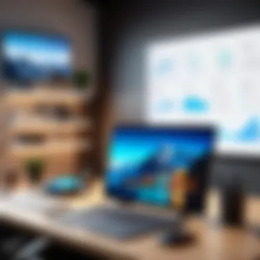 Strategies for Maintaining Productivity Infographic on productivity strategies tailored for remote work.