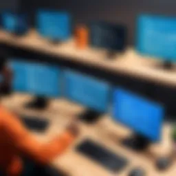 Visual representation of diverse coding bootcamp curricula