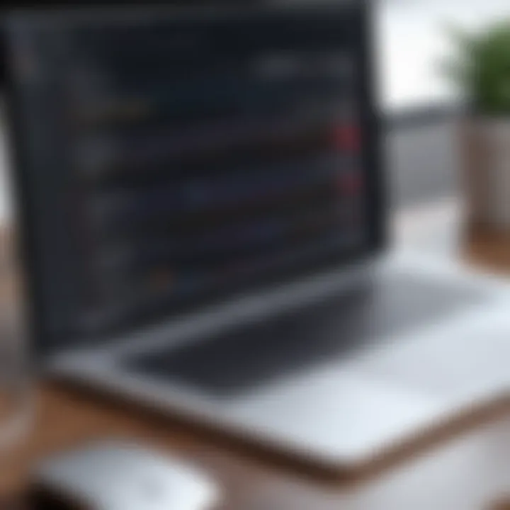 Illustration showcasing optimizing SQL Server tools on Mac