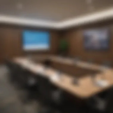 Professional Meeting Room Setup at Hyatt in Atlanta