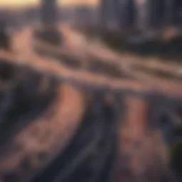 Busy San Diego Freeway