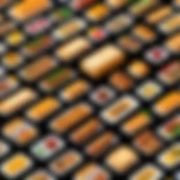 An infographic illustrating market trends in food delivery services