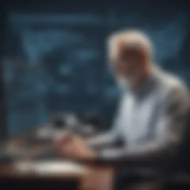 Data Analysis in Tech Industry Senior software engineer analyzing data